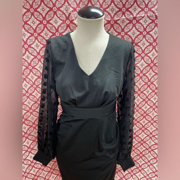 Black Cocktails Dress - Picture 5 of 13